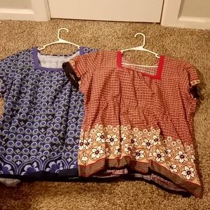 3x scrub tops